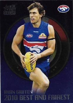 2011 Select AFL Infinity - Best & Fairest #BF16 Ryan Griffen Front